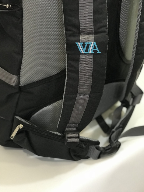 Рюкзак туристический VA T-04-2 85л, серый - изображение 2