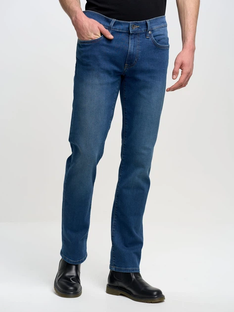 Jeansy slim fit męskie Big Star Terry 499 W48-L32 Medium (5900714524579) - obraz 1