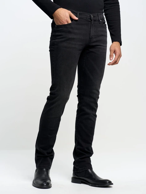 Jeansy slim fit męskie Big Star Terry 955 W36-L32 Grafitowe (5900714434786) - obraz 3