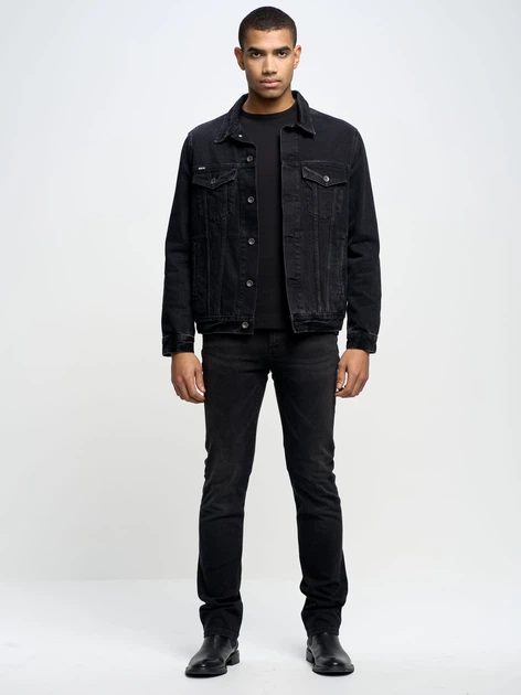 Jeansy slim fit męskie Big Star Terry 955 W36-L32 Grafitowe (5900714434786) - obraz 4