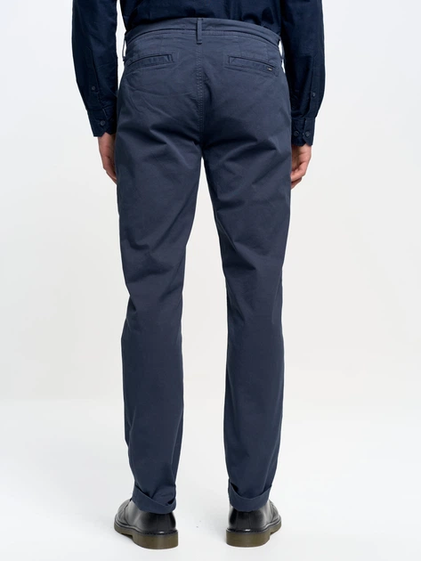Spodnie chinosy męskie Big Star Hektor 404 W32-L34 Niebieskie (5900714342036) - obraz 2