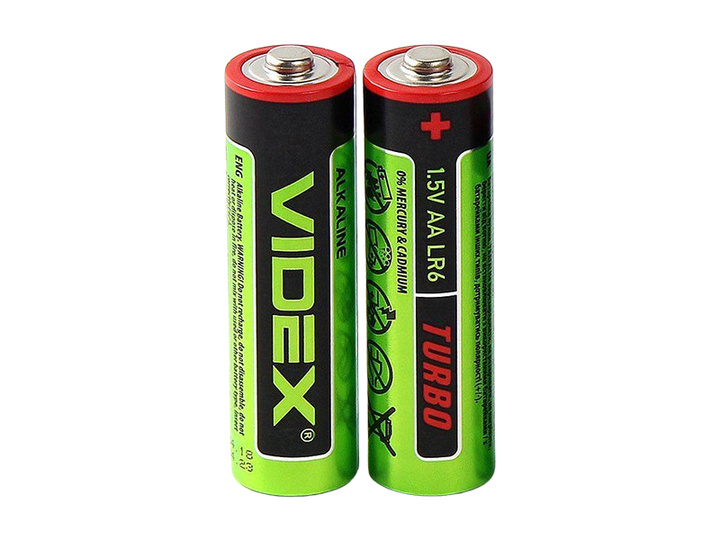 Батарейка щелочная Videx Turbo LR6 / AA blister 4 шт - изображение 2