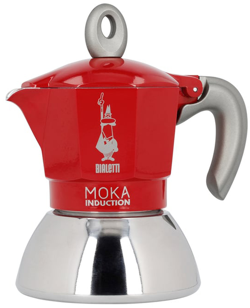Гейзерная кофеварка Bialetti New Moka Induction 100 мл (8006363029247 ...