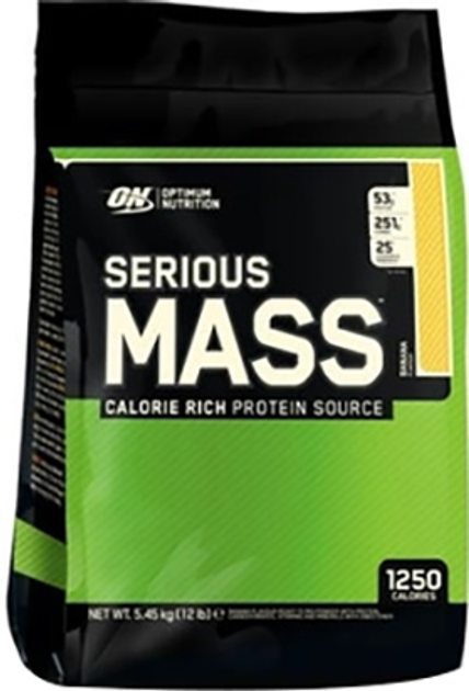 Гейнер Optimum Nutrition Serious Mass 5455 г Печенье (5060469983363 ...