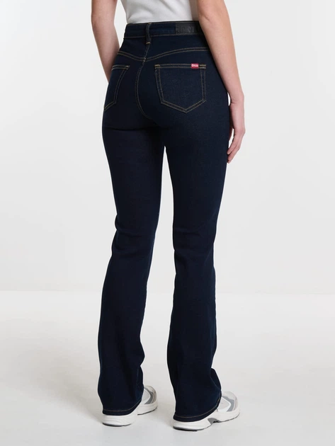 Jeansy dzwony damskie Big Star Adela Bootcut-505 W27-L32 Ciemnoniebieskie (5900714695309) - obraz 2