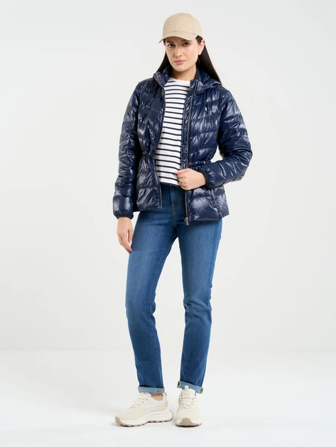 Kurtka jesienna damska Big Star Anissa-403 L Ciemnoniebieski (5900714701550) - obraz 5