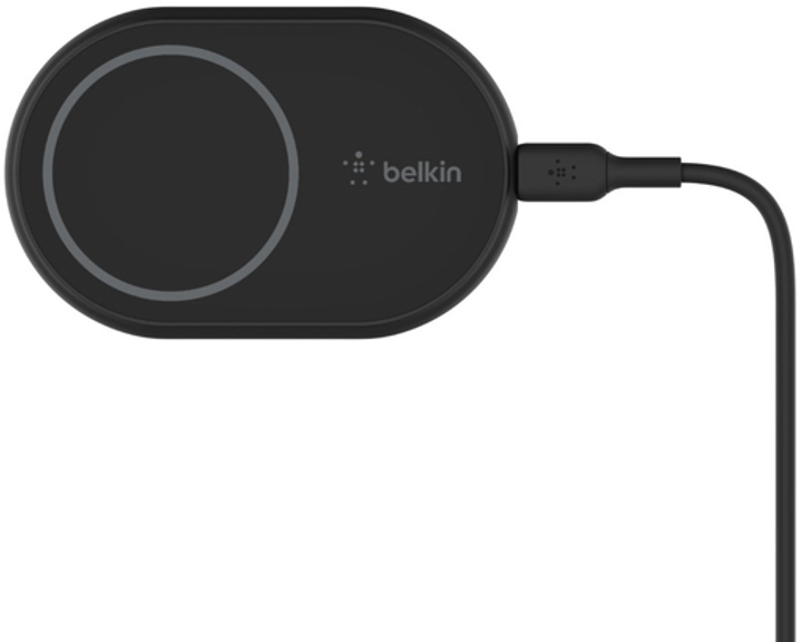 Автомобільна бездротова зарядка Belkin Magsafe/Magnetic Car Vent Mount CLA (WIC004BTBK) - зображення 3