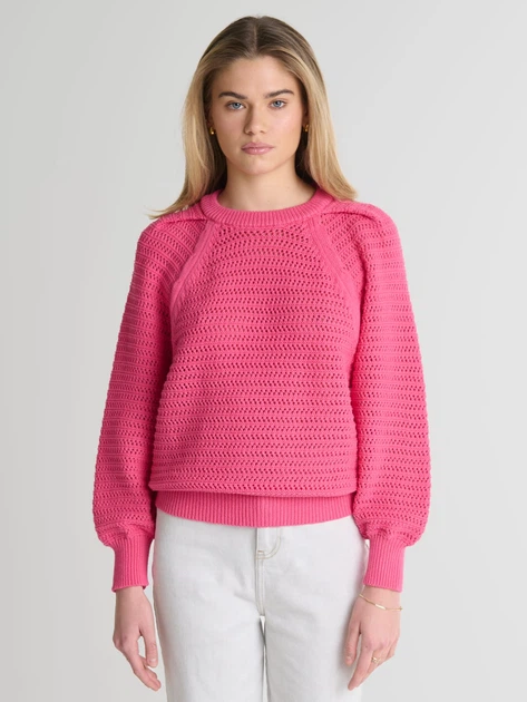 Sweter damski Big Star Funia-601 L/XL Różowy (5900714702014) - obraz 1