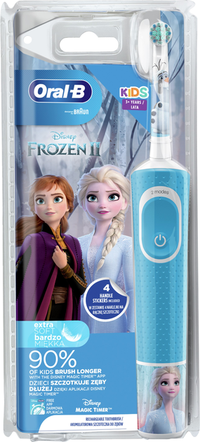 Электрическая зубная щетка Oral-B Kids "Холодное Сердце 2" (4210201245193) - изображение 2