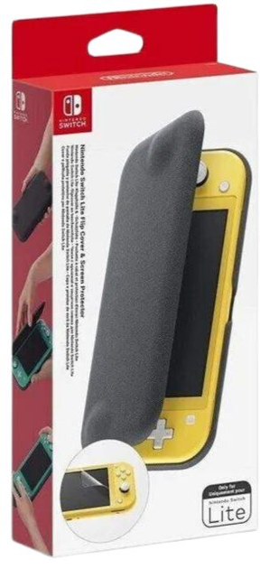 ⭐︎新品⭐︎Nintendo Switch Lite &カバー Чехол Nintendo Switch Lite Flip Grey (0045496431327) – фото