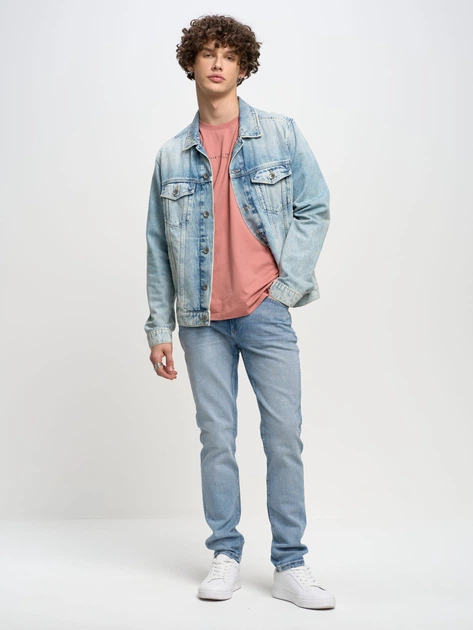 Jeansy slim fit męskie Big Star Martin-213 W33-L36 Niebieskie (5900714698614) - obraz 4