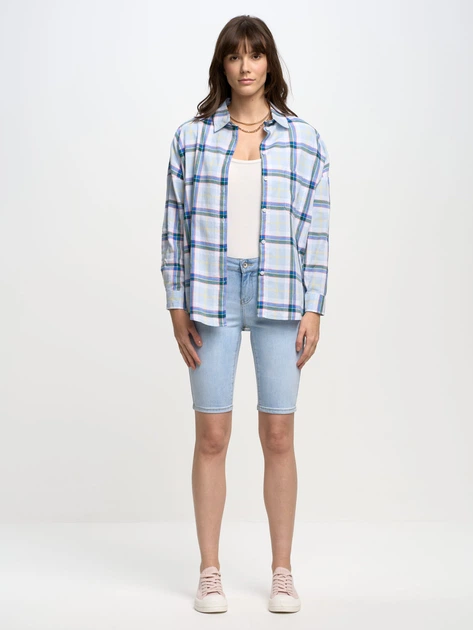 Spodenki damskie jeansowe Big Star Shira-100 W32 Jasnoniebieskie (5900714640705) - obraz 4