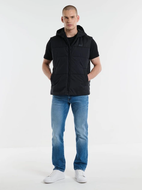 Jeansy regular fit męskie Big Star Terry-350 W29-L30 Niebieskie (5900714704971) - obraz 5