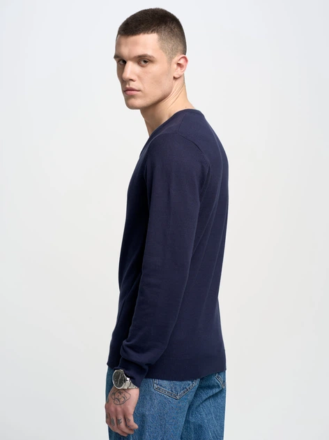 Sweter męski Big Star Vason-403 XL Ciemnoniebieski (5900714650513) - obraz 2