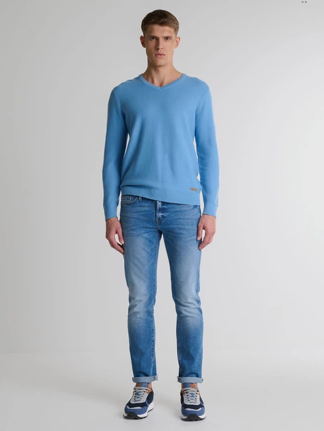 Sweter męski Big Star Vasonitex-401 XL Niebieski (5900714698744) - obraz 4