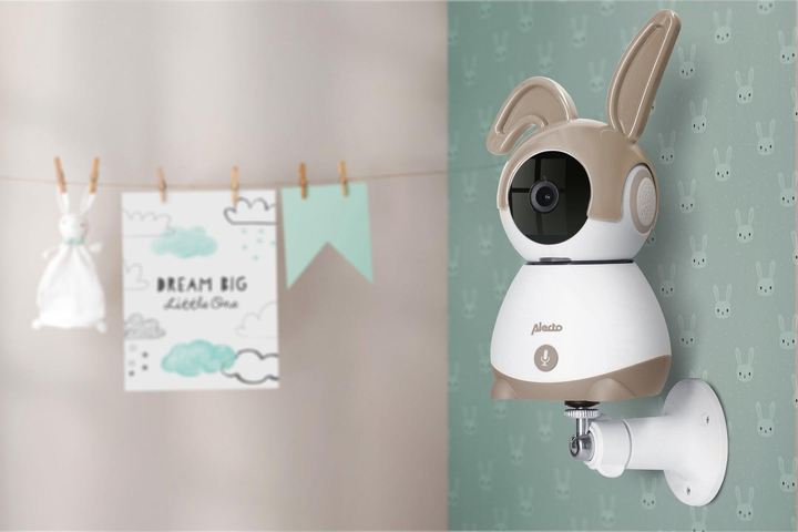 Радіоняня Alecto Wi-Fi з камерою Beige, SMARTBABY10BE - зображення 11