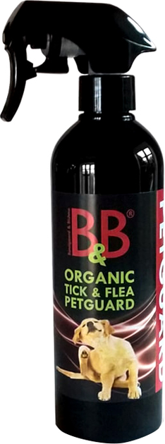 Органічний препарат від кліщів і бліх для собак B&B Organic Tick & Flea Pet Guard 500 мл (5711746009107) - зображення 1