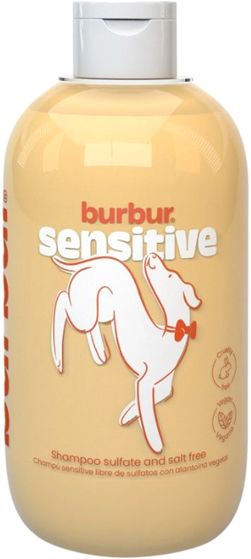 Szampon dla psów Burbur Vegan Shampoo Sensitive 400 ml (8429083038076) - obraz 1