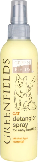 Спрей для розчісування шерсті для котів Greenfields Cat Detangler Spray 200 мл (8718836723537) - зображення 1