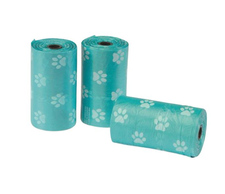 Пакети для прибирання за собакою Camon Зелені 3 х 20 шт (8019808080857) - зображення 2