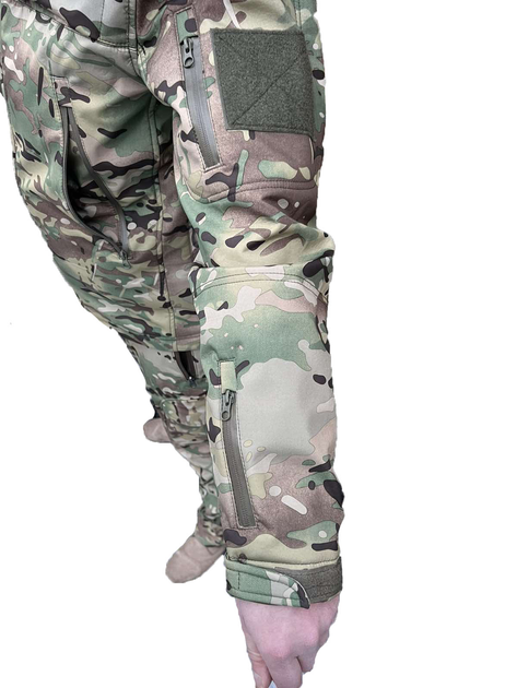 Тактичний костюм софт шелл мультикам Pancer Protection 52 - зображення 2