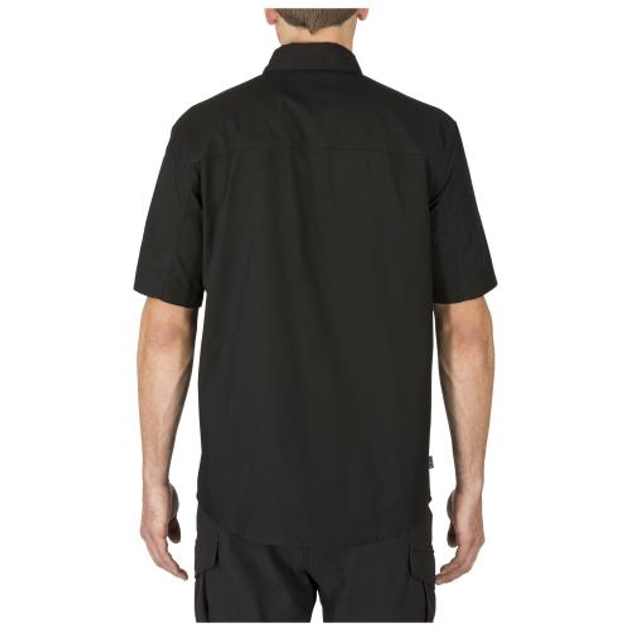 Сорочка Тактична З Коротким Рукавом 5.11 Stryke ™ Shirt - Short Sleeve, Black, Xs - зображення 2