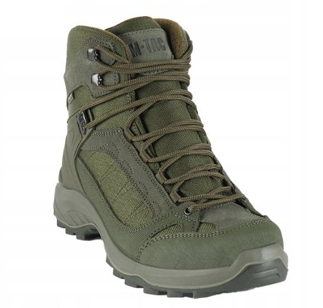 Високі трекінгові черевики M-Tac Осінньо-зимове взуття 44 Зелені (Alop) - зображення 2