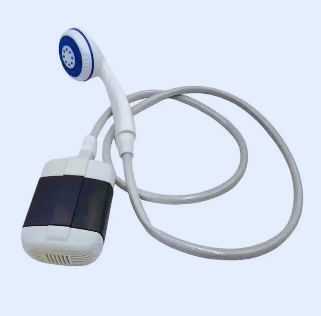 Душ портативный, кемпинговый с помпой на аккумуляторе USB Travel shower 2200 мАг - изображение 3
