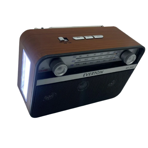 Портативний радіоприймач Everton RT-309 FM/AM/SW/Bluetooth/USB з ліхтариком - зображення 3