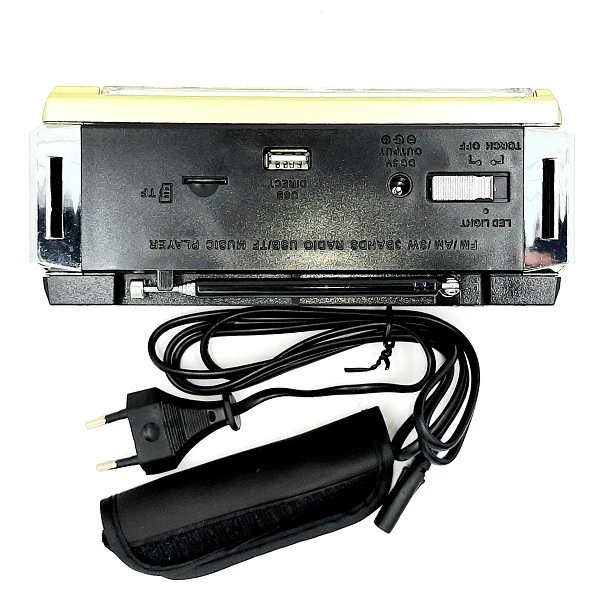 Портативный проигрыватель Golon RX-381/2 USB/SD с LED фонарем - Фото 8 Портативный проигрыватель Golon RX-381/2 USB/SD с LED фонарем - изображение 8