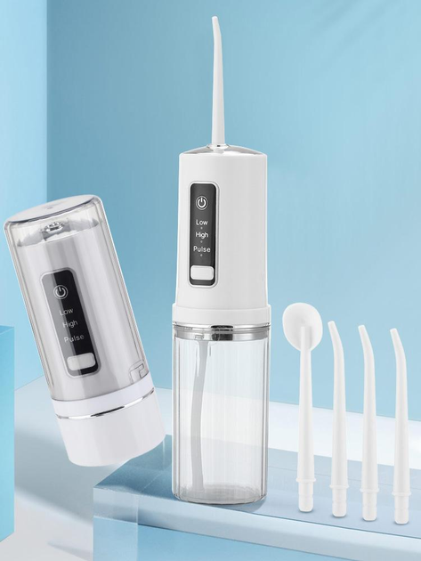 Портативный ирригатор для полости рта и чистки зубов с USB и 4 ...