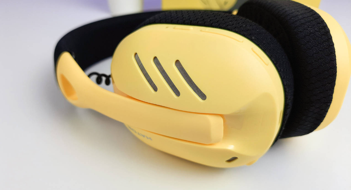 Bluetooth-гарнитура Hator Hyperpunk 2 Wireless Tri-mode Black/Yellow (HTA-857) - изображение 10