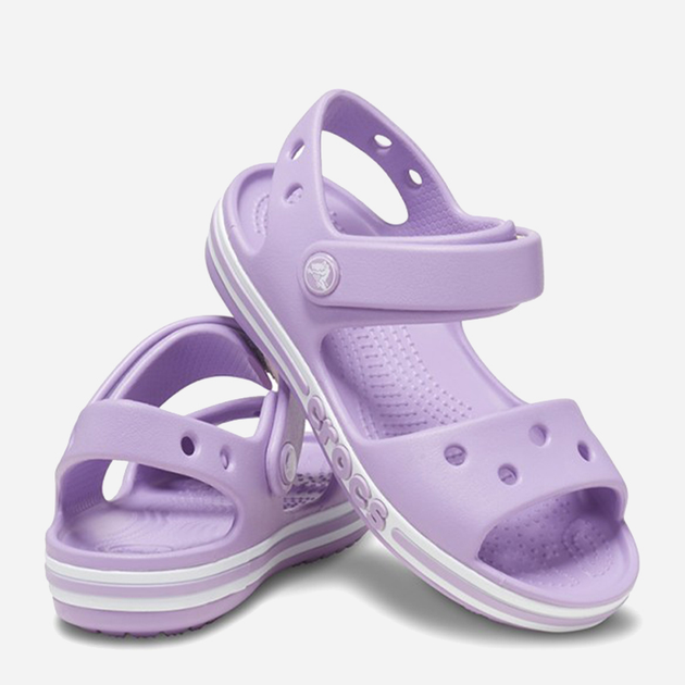 Дитячі сандалії для дівчинки Crocs 205400-5PR 21-22 (C5) Світло-фіолетові (196265541942) - зображення 2