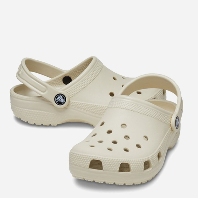 Дитячі крокси для дівчинки Crocs 206991-2Y2 32-33 (J1) Бежеві (196265164219) - зображення 2