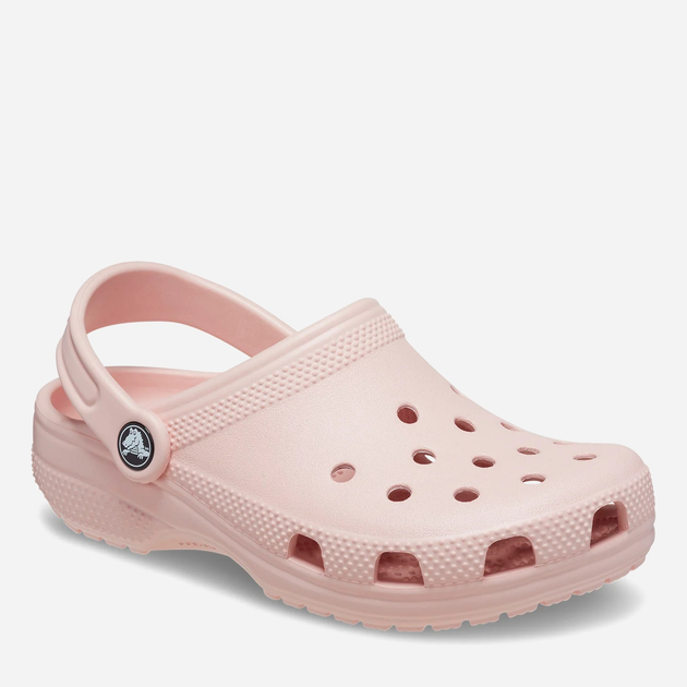 Дитячі крокси-сабо для дівчинки Crocs 206991-6UR 30-31 (C13) Бежево-рожеві (196265550159) - зображення 4