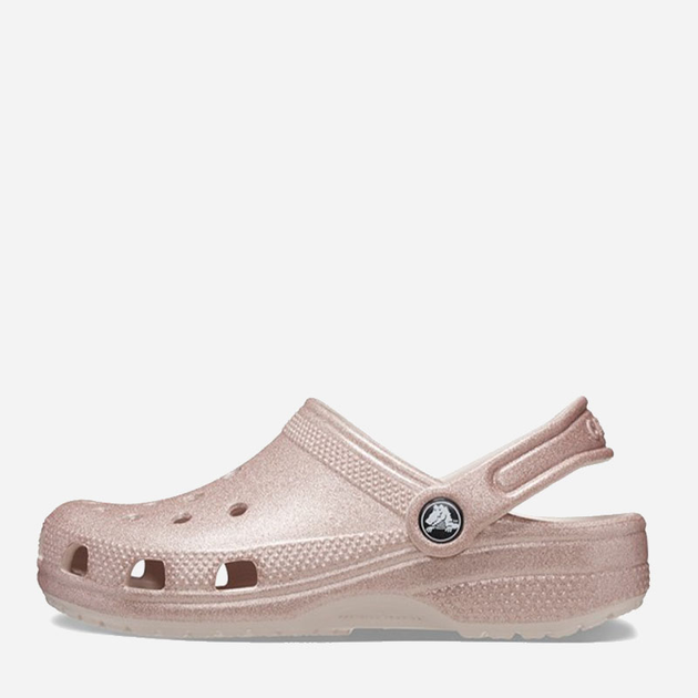 Дитячі крокси-сабо для дівчинки Crocs 206993-6WV 29-30 (C12) Бежево-рожеві (196265551750) - зображення 3