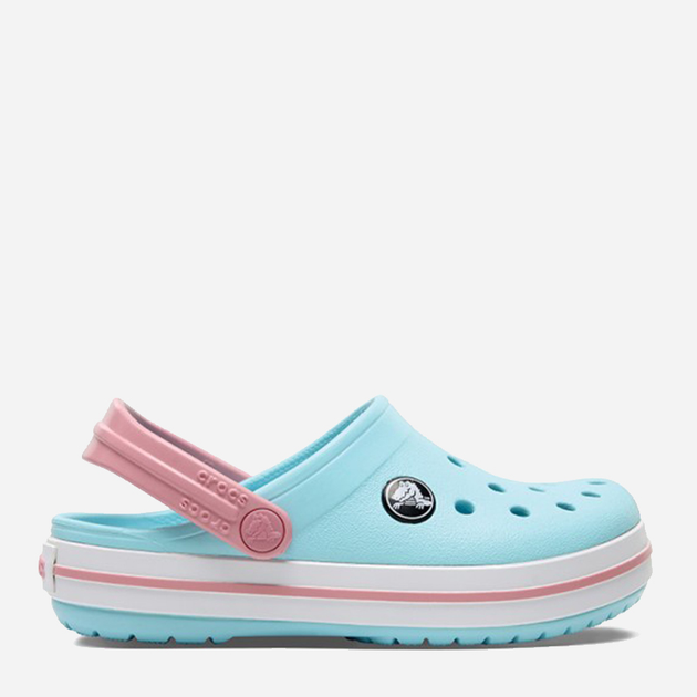 Дитячі крокси для дівчинки Crocs 207005-4S3 27-28 (C10) Мятний/Розовий (191448710474) - зображення 1