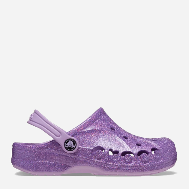 Дитячі крокси для дівчинки Crocs 207014-5PR 25-26 (C9) Фіолетові (196265552504) - зображення 1