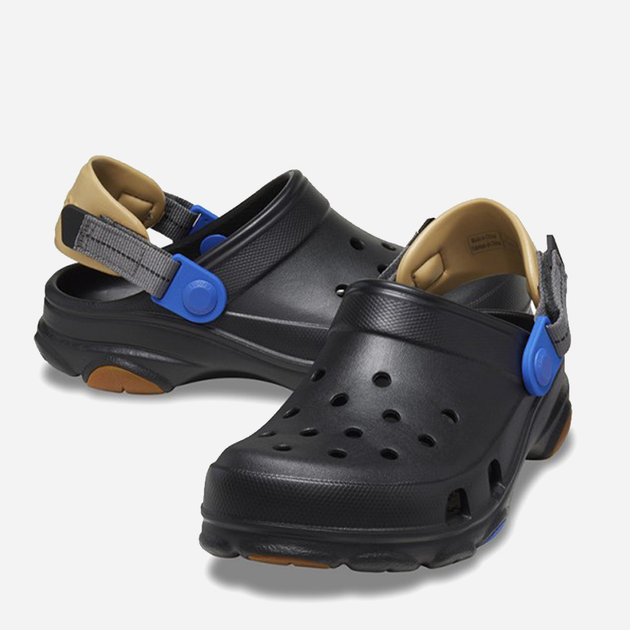 Chodaki chłopięce Crocs 207458-0WS 38-39 (J6) Czarne (196265553907) - obraz 2