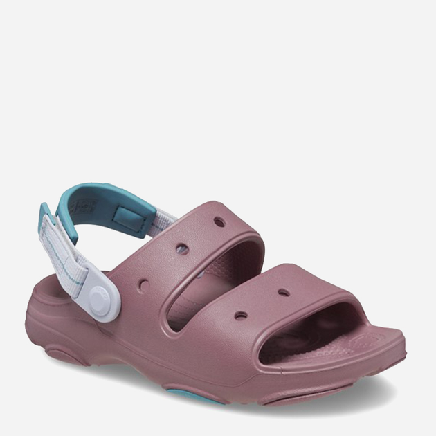 Sandały chłopięce Crocs 207707-5PG 29-30 (C12) Bordowe (196265557332) - obraz 5