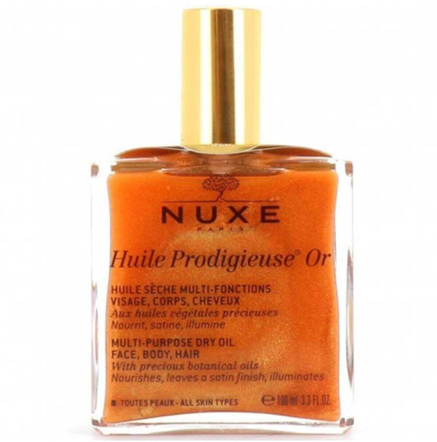 Олія багатофукціональна Nuxe Huile Prodigieuse Multi Usage Dry Oil Golden Shimmer 100 мл (3264680002939) - зображення 1