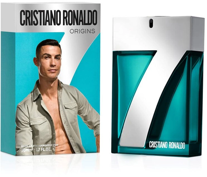 Woda toaletowa męska Cristiano Ronaldo Cr7 Origins 50 ml (5060524511159) - obraz 1