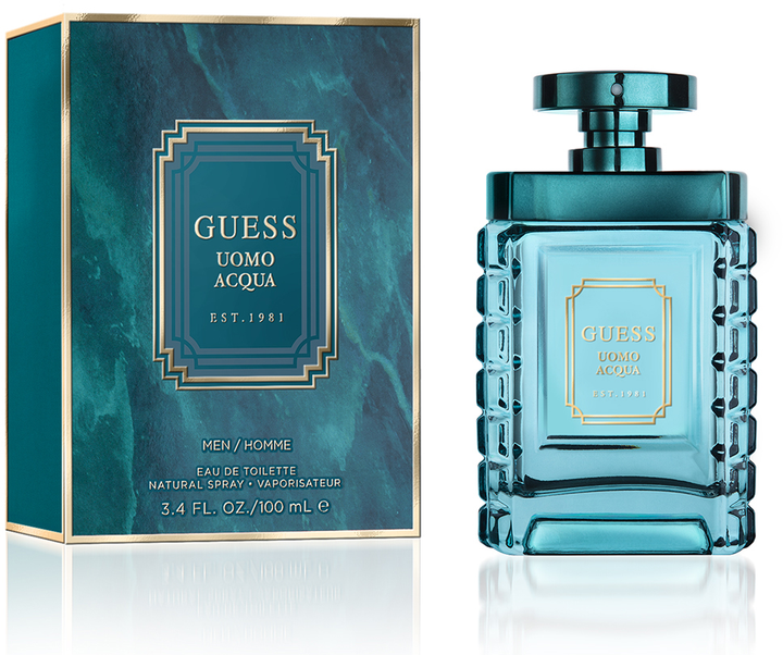 Woda toaletowa męska Guess Uomo Acqua 100 ml (0085715336606) - obraz 1