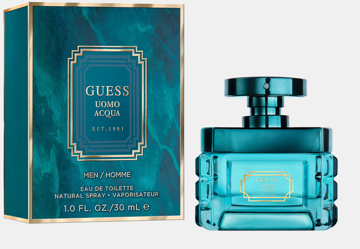 Woda toaletowa męska Guess Uomo Acqua 30 ml (0085715336620) - obraz 1