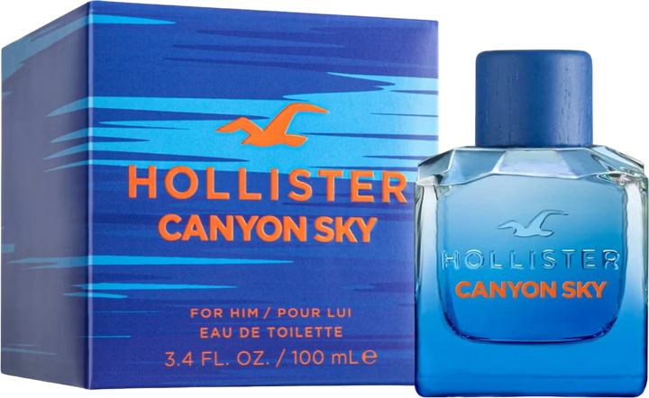 Woda toaletowa męska Hollister Canyon Sky 100 ml (0085715267146) - obraz 1