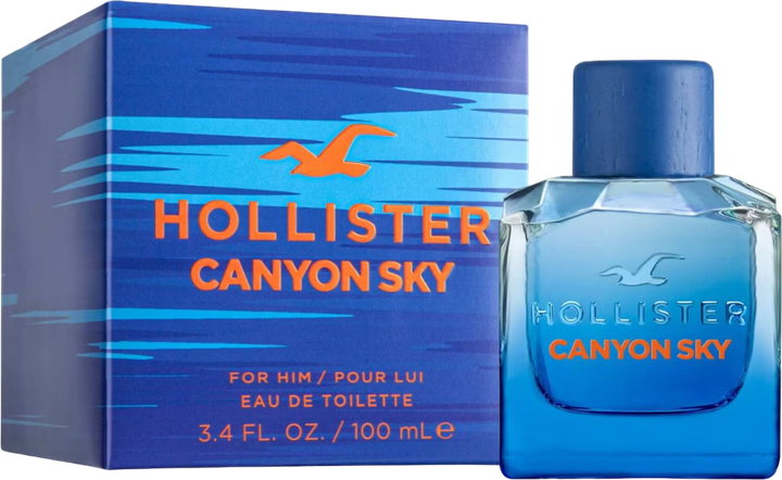 Woda toaletowa męska Hollister Canyon Sky 100 ml (0085715267146) - obraz 1