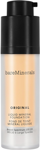 Тональний крем для обличчя Bare Minerals Original Liquid Mineral Foundation SPF 20 Fairly Light 03 30 мл (0098132576838) - зображення 1