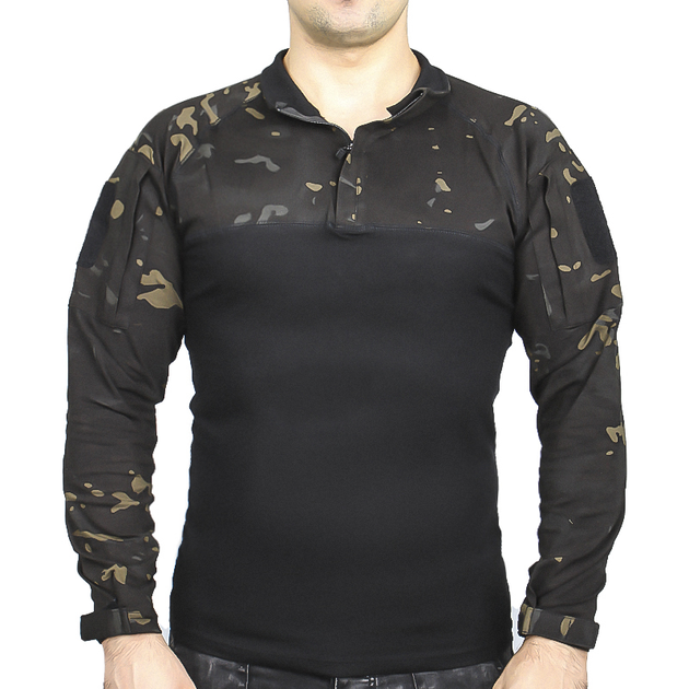 Сорочка тактична убокс Pave Hawk PLY-11 Camouflage Black 4XL - зображення 1