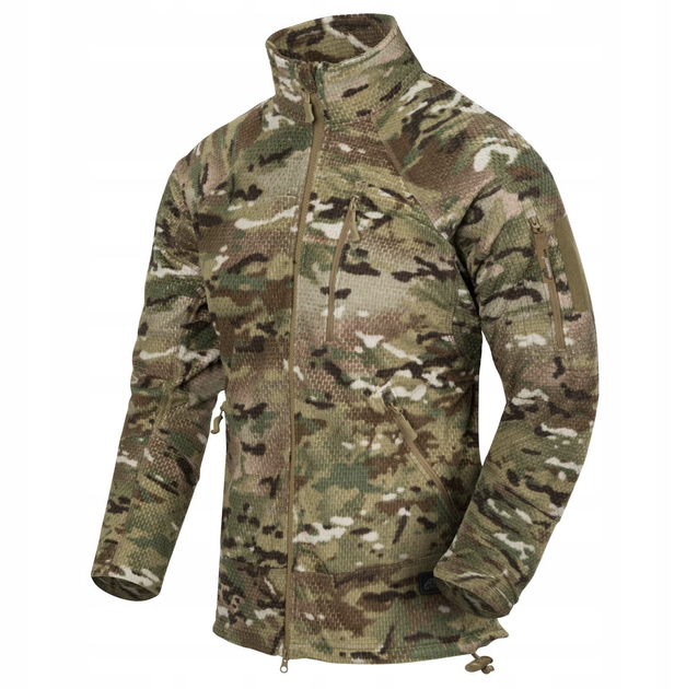 Кофта флісова Helikon Alpha Tactical фліс Multicam мультикам L - зображення 1