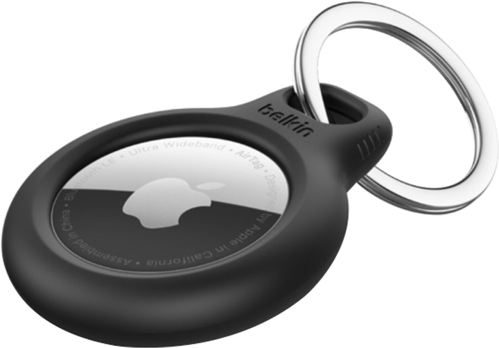 Держатель Belkin Secure AirTag с кольцом для ключей Черный (F8W973BTBLK ...